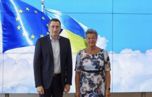 Ілва Йоганссон призначена спеціальним представником Європейського Союзу з питань українців / Фото: Олексій Чернишов Facebook