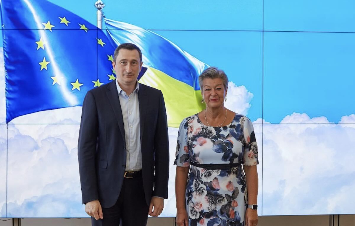 Ілва Йоганссон призначена спеціальним представником Європейського Союзу з питань українців / Фото: Олексій Чернишов Facebook